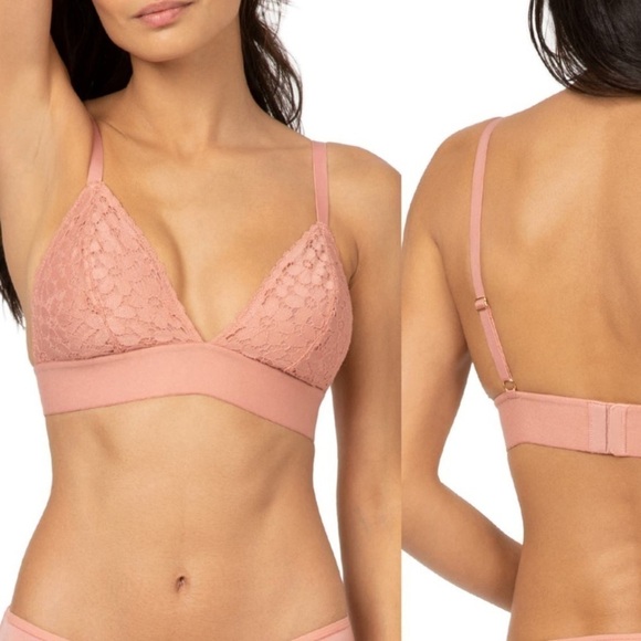 Lively The Floral Lace Bralette in Night Sky L - Picture 4 of 9